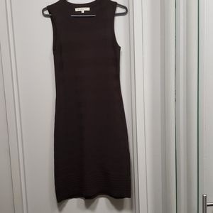 EVAN PICONE thin brown sweater dress - M